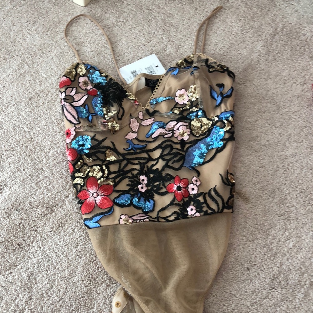 NWT Top Shop Bodysuit